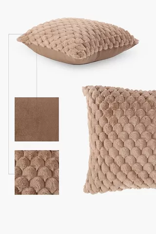 Faux Fur Scatter Cushion 50x50cm