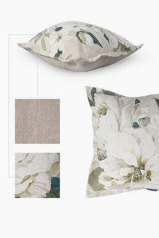 Printed Rita Rose Scatter Cushion, 55x55cm
