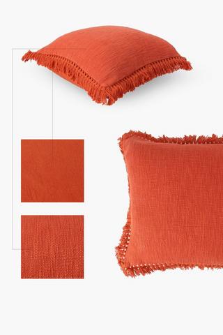 Edge Fray Scatter Cushion, 50x50cm