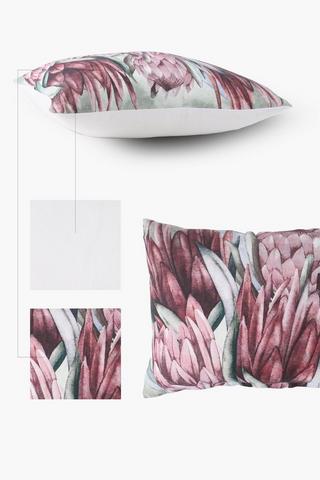 Printed Maha Protea Scatter Cushion Cover 40x60cm