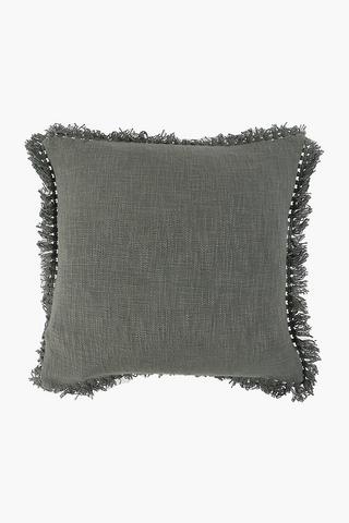 Edge Fray Scatter Cushion 50x50cm