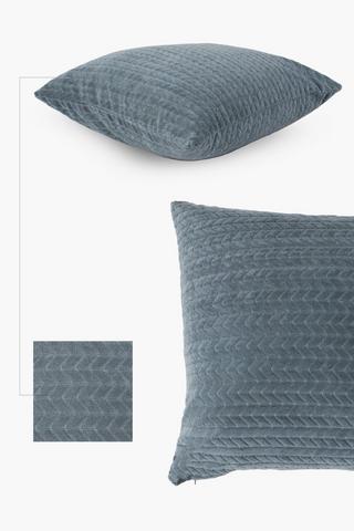 Velvet Geometric Scatter Cushion Cover 60x60cm