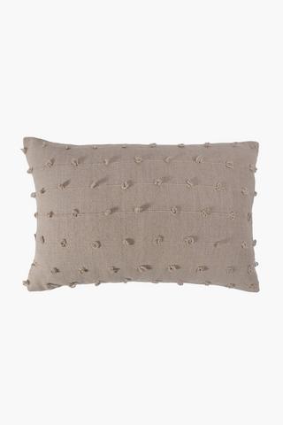 Textured Loop Scatter Cushion Cover, 40x60cm