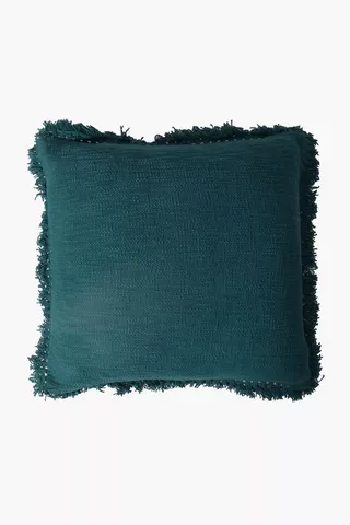 Edge Fray Scatter Cushion, 50x50cm