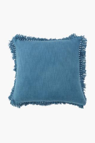 Edge Fray Scatter Cushion, 50x50cm