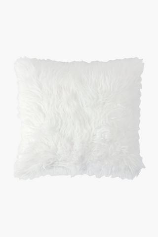 Faux Fur Scatter Cushion, 50x50cm