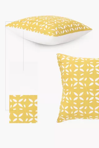 Printed Geometric Scatter Cushion Cover 50x50cm