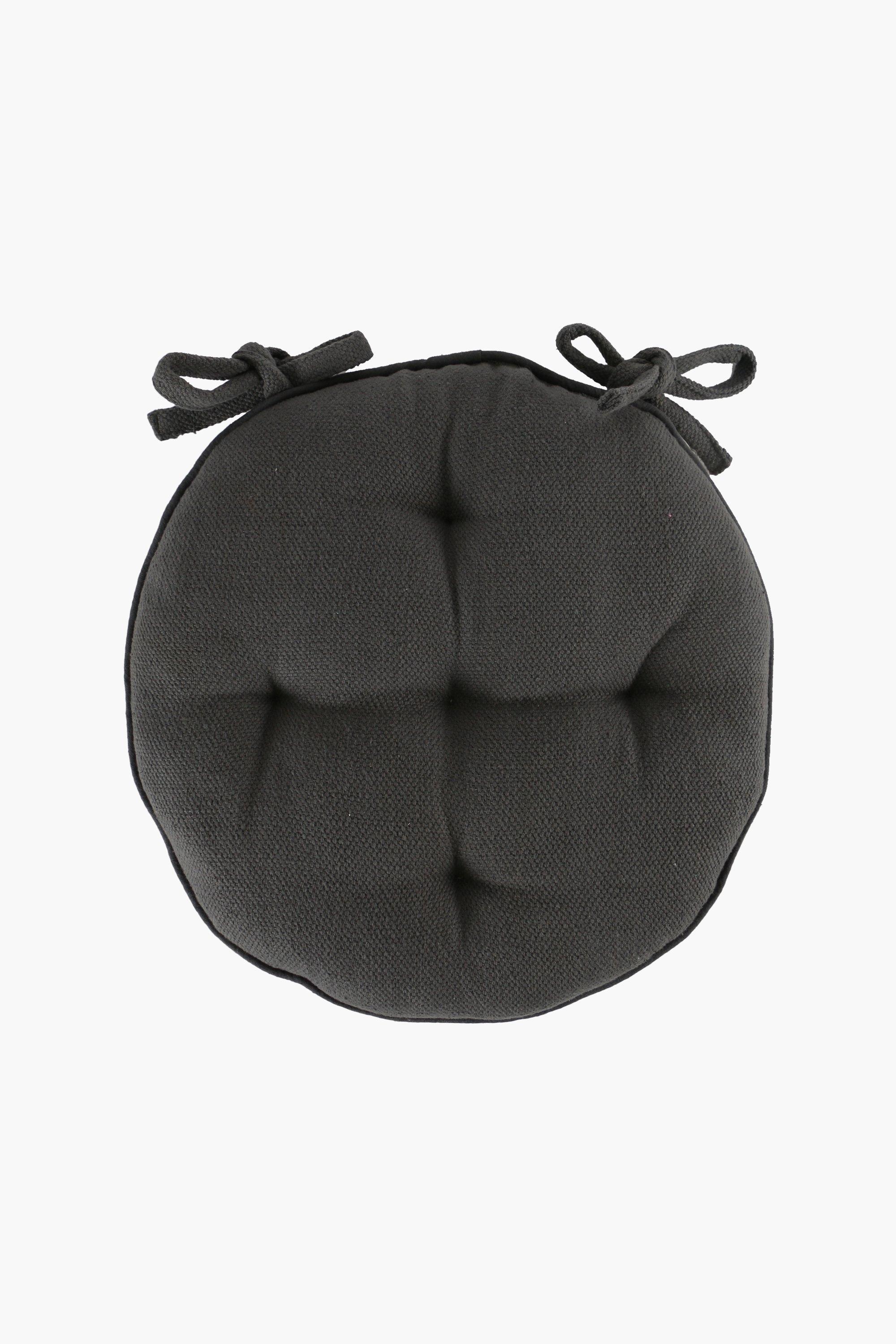 Cotton 40x40cm Round Chair Pad