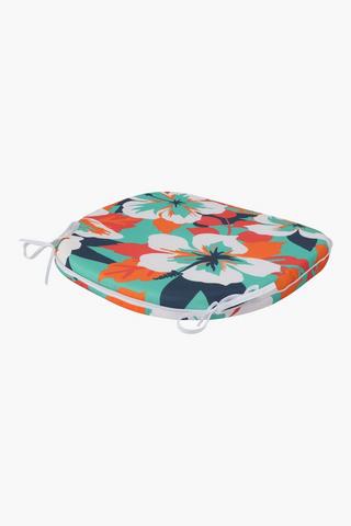 Waterproof Printed U-shaped Chair Pad, 50x50cm