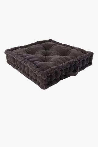 Corduroy Mattress Cushion 50x50x10cm