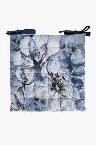 Cypress Flower Chair Pad 50x50cm