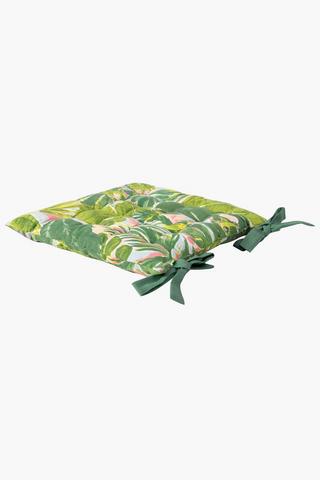 Printed Magona Leaf Chair Pad 40x40cm