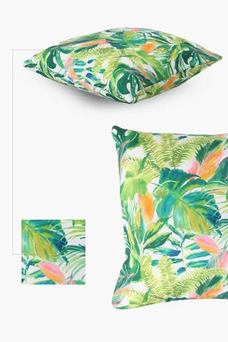 Waterproof Outdoor Tropical Scatter Cushion 50x50cm