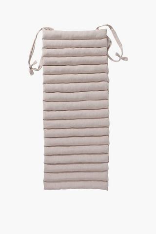 Panelled Lounger Cushion, 48x118cm
