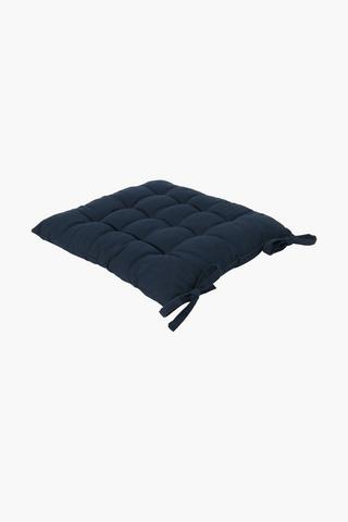 Plain Cotton Chair Pad 40x40cm