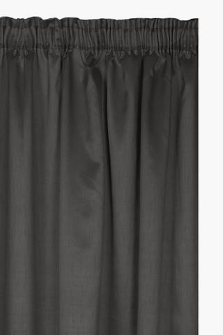 Faux Silk Taped Curtain, 230x218cm