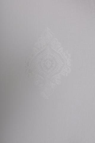 Sheer Block Print Taped Curtain, 230x218cm