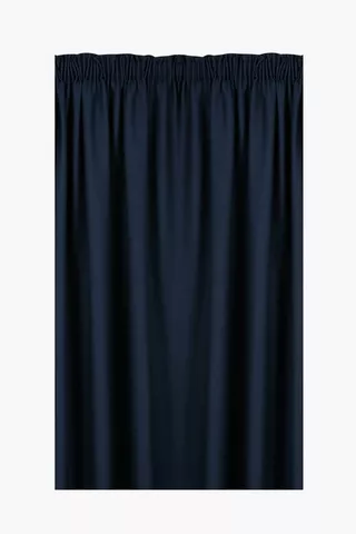 Lucca Textured Taped Curtain, 230x218cm