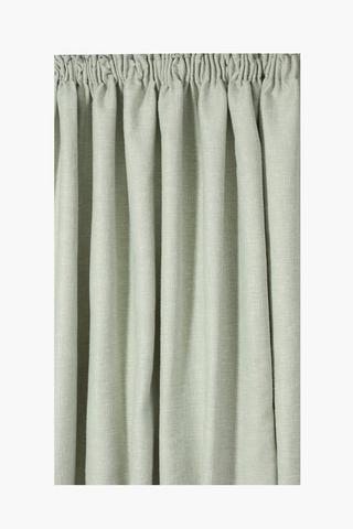 Textured Leeds Taped Curtain, 270x218cm