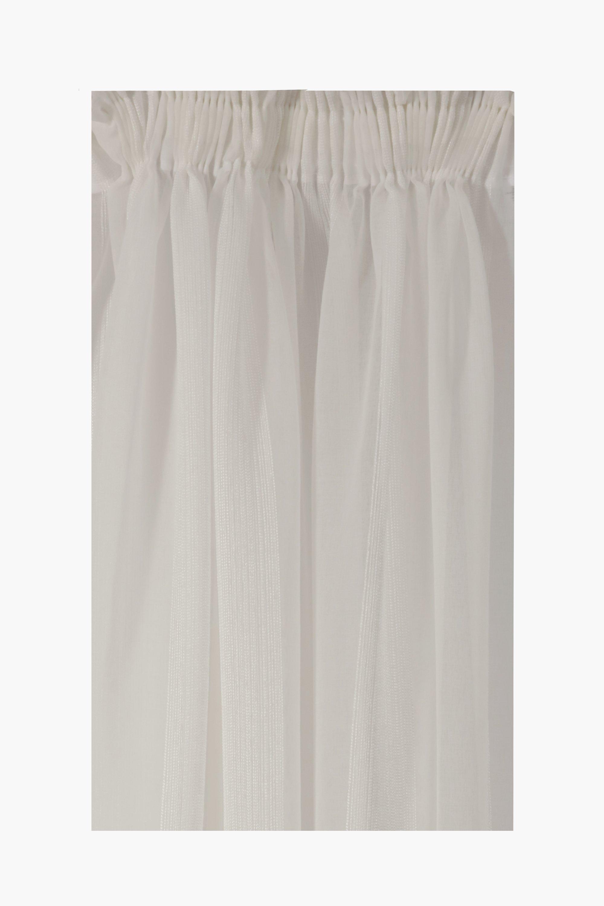 Bristol Sheer Taped Curtain, 230x218cm