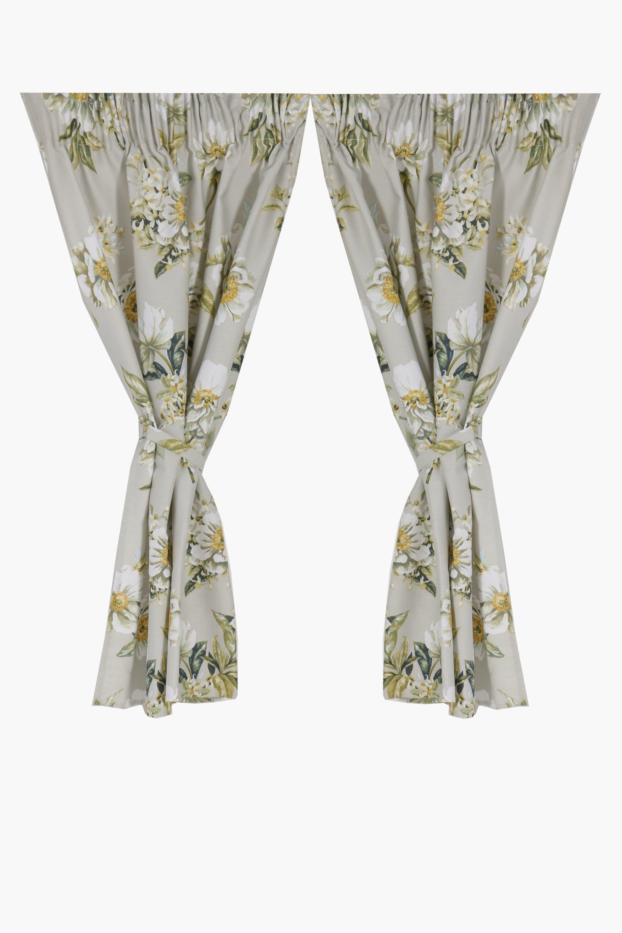 2 Pack Willow Cafe Curtain 110x120cm