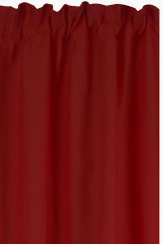 2 Pack Microfibre Taped Curtain, 150x218cm