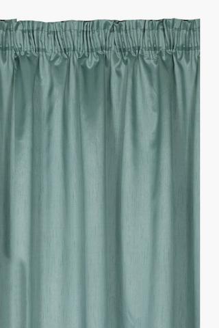 Faux Silk Taped Curtain, 230x218cm