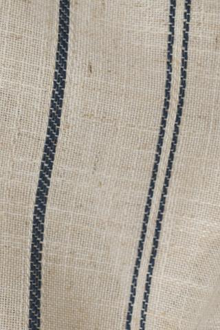 2 Pack Sheer French Stripe Cafe Curtain 110x120cm