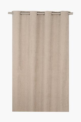 Lucca Textured Eyelet Curtain, 140x225cm