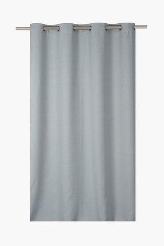 Lucca Textured Eyelet Curtain, 225x250cm
