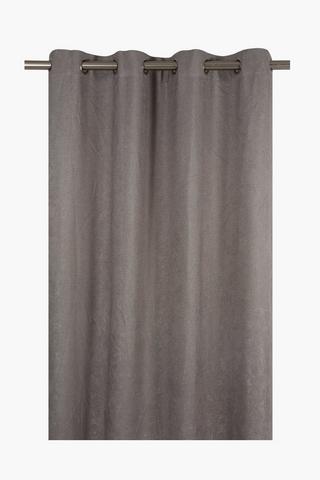 Textured Lux Eyelet Curtain, 145x225cm
