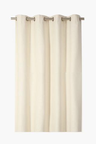 Textured Leeds Eyelet Curtain, 225x250cm