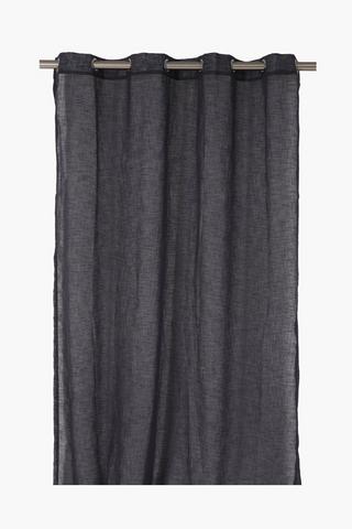 Textured Sheer Eyelet Curtain, 140x225cm