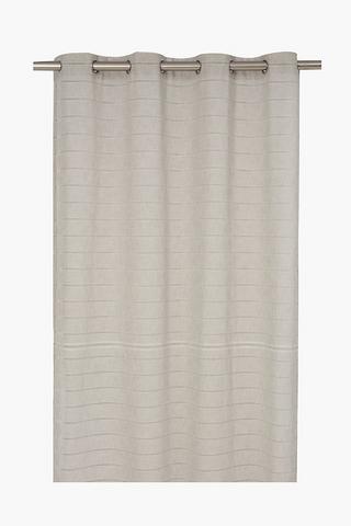 Farmhouse Slub Eyelet Curtain 140x225cm