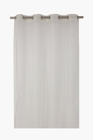 Sheer Voile Eyelet Curtain 225x250cm