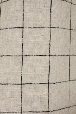 Jacquard Linen Look Eyelet Curtain, 140x225cm