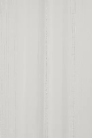Sheer Stripe Eyelet Curtain, 140x225cm