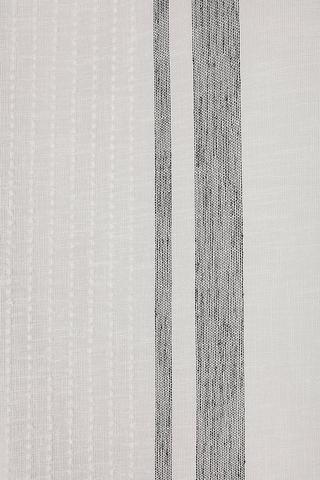 Textured Sheer Stripe Eyelet Curtain 225x250cm