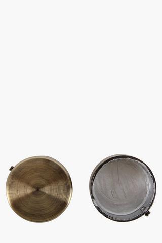 2 Pack Rod End Caps 35mm