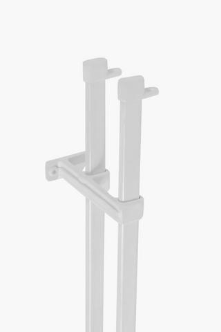 2m Double Curtain Track