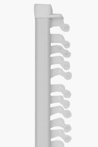 2m Double Curtain Track