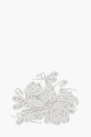 Pack Of 50 Curtain Hooks