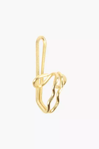 Pack Of 50 Brass Curtain Hooks
