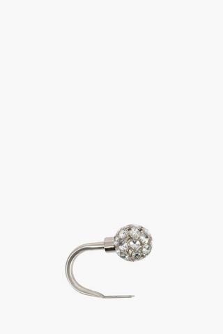 2 Pack Bling Metal Hold Back