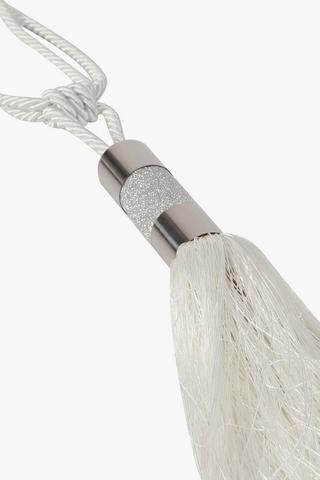 Metal Disc Tassel Curtain Tie Back