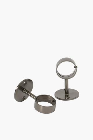 2 Pack Metal Ceiling Brackets 35mm