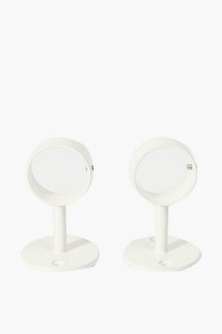 2 Pack Metal Ceiling Brackets 35mm