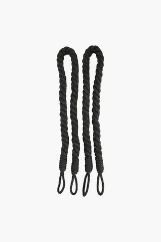 2 Pack Cotton Rope Tie Backs