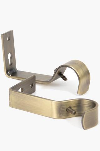 2 Pack Metal Brackets 25mm