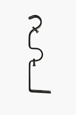 2 Pack Double Metal Brackets 25mm